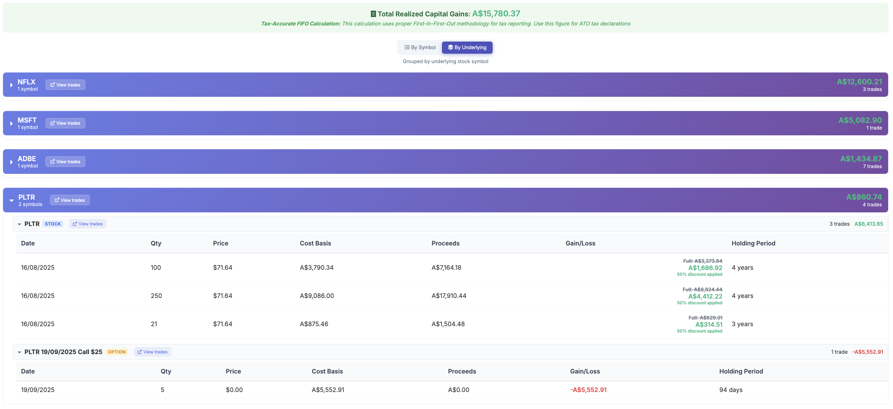 Portfolio Tracker - Overview